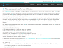 Tablet Screenshot of filterpapers.org